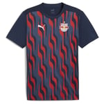 PUMA Fc Red Bull Salzburg Pre-match Short Sleeve Jersey Men, storlek Small