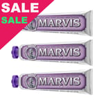 Marvis Jasmin Mint Italian Luxury Toothpaste 85ml 3-Pack