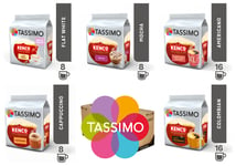 Tassimo Kenco Variety Box Coffee Bundle  T-Discs Pods 56 Drinks Cups