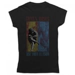 Guns N Roses Womens/Ladies Use Your Illusion T-Shirt - XL