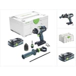 Festool TDC 18/4 Perceuse-visseuse sans fil 75Nm Brushless 18V + 1x Batterie 4,0Ah + Coffret Systainer - Sans Chargeur