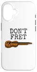 Coque pour iPhone 16 Ne vous inquiétez pas, Lap Steel Guitar, Slide Guitarist