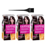 L'Oreal Casting Creme Gloss Hair Color All Colors 3-Pack