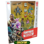 Epic Games Fortnite 4 Squad Action Figures Dire Clamity DJ Yonder Giddy-Up New