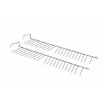 Lot de 2 supports assiettes d'origine (00357872) Lave-vaisselle balay Bosch constructa, gaggenau, gorenje, junker, neff, siemens, viva