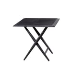 Zanat - Piano Folding Table, Square - Maple Black - Sidebord - Ludovica & Roberto Palomba - Svart - Tre