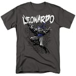 TMNT - Teenage Mutant Ninja Turtles - Leonardo - Adult Men T-Shirt