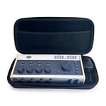 Analog Cases Pulse Case pour Universal Audio Volt 476P ou 476 Interface (Housse de Transport Robuste en EVA, intérieur en Velours Protecteur, avec Compartiment pour Les câbles), Noir