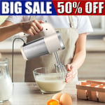 NEW 2000W Electric Hand Mixer Food Whisk 5 Speeds Turbo Egg Beater Cake Baking