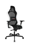 TOPSTAR Sitness RS Sport Plus Chaise de Gaming, Plastique, Blanc/Noir, Taille Unique