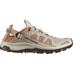 Salomon Salomon Women's Techamphibian 5 White Pepper/Bleached Sand/Living Coral 38 2/3, White Pepper / Bleached Sand / Living Coral