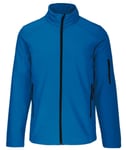 Veste Softshell 3 Couches - Homme - K401 - Bleu Aqua