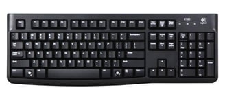 Logitech Keyboard K120 for Business tastatur USB Nordisk Sort