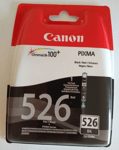 Canon CLI-526 Black Ink Cartridge PIXMA Genuine/Original