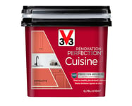 V33 Peinture de rénovation cuisine, Rénovation perfection® Espelette satin 750ml