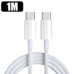 Nnbili-Adaptateur De Prise De Téléphone De Type C À 3.5mm,Charge Audio De Type C,Adaptateur Mx Pour Ipad Pro,Samsung S24,Xiaomi,Huawei,Pd 60w,2 En 1 - Type 60w C-C 1m