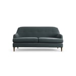 Habitat Frome Fabric 2 Seater Sofa - Charcoal Dark Leg