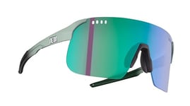 Neon Homme Sky 2.0 Air, Sauge Black Matt, Mirror Green Lunettes de Soleil, Gris, Taille Unique