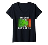 Womens Taggart Irish Family Name V-Neck T-Shirt