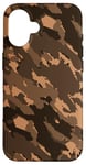 Coque pour iPhone 16 Beige Style Motif Camouflage