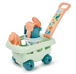 Jouets Ecoiffier - 465 - Chariot Dino Garni - Jeu de Plage pour Enfant - Dès 18 Mois - Origine France Garantie