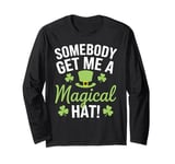 Funny Saint Patricks Day Irish Pride Shamrock Lucky Green Long Sleeve T-Shirt