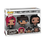 Funko Pop! Rocks: TLC - Lisa Left Eye Lopes - Scrubs 3PK - Figurine en Vinyle à Collectionner - Idée de Cadeau - Produits Officiels - Jouets pour Les Enfants et Adultes - Music Fans