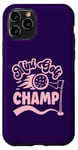 Coque pour iPhone 11 Pro Mini Golf Champ Lover Enthusiast Player Rose