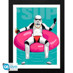 ORIGINAL STORMTROOPER - Framed print "Pool Boy" (30x40) x2