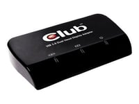 Club 3D Sensevision Usb3.0 Til Dvi-I Og Hdmi-Grafikk - Ekstern Videoadapter - Usb 3.0 - Dvi, Hdmi