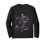 Squid Game Front Man Mask Art Light Print Long Sleeve T-Shirt