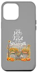 Coque pour iPhone 15 Plus Verset de l'écriture The Joy Of The Lord Is My Strength Automne 2024