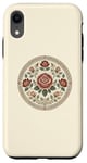 Coque pour iPhone XR Rose florale botanique, style bohème minimaliste, roses d'amour