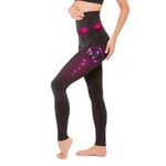 So Slim - Legging Femme Taille Haute Ventre Plat - Action Minceur Gainant Amincissant et Effet Push Up - Technologie Française Cosméto Céramic