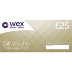 Wex Photo Video Gift Voucher - £25