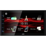 JVC - KWM180DBT Ampli-tuner multimédia 2 din kit mains libres bluetooth, tuner dab+, connexion possible à une caméra de recul, port pour commande au