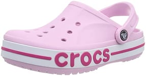 Crocs Unisex Bayaband Clog, Ballerina Pink Candy Pink, 6/7 UK