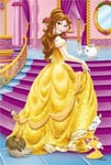 RAVENSBURGER, Puzzle - 54 Pieces - Disney Princess - Belle - 13.2 x 19.8 cm, ...