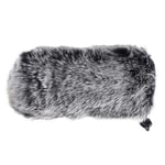 YOUSHARES Microphone Furry Windscreen - Outdoor Wind Shield Mic Windshield Muff Fur Custom Fit for Rode VideoMic GO Camera Microphone