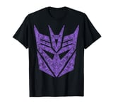 Transformers Decepticons Purple Icon Filled Logo T-Shirt