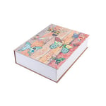 Dictionary  Box Storage Box Butterfly Book Secret Security  Lock for5155