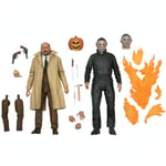 HALLOWEEN 2 MICHAEL MYERS & DR LOOMIS ULTIMATE ACTION FIGURE