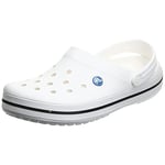 Crocs Crocband Mixte Sabots, White, 46/47 EU