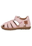 Naturino SEE-Sandales semi-fermées en cuir, Rose clair 23