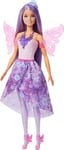 Barbie Doll with Clothes & Accessories, Fantasy Fashion Pack with 8 Accessories Including Mermaid Tail, Fairy Wings, Royal Necklaces, Shoes & More for 10+ Looks, JCP74