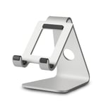 WERGON - Anker iPhone / Smartphone Tablet Aluminiumdesign rymmer upp till 7" Silver