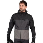 Endura SingleTrack Waterproof II Jacket - Matt Black / Large