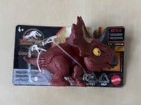 Triceratops Jurassic World Snap Squad Camp Cretaceous Minis - Dinosaur NEW UK