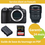 Canon EOS R6 Mark II caméra+Canon Objectif RF 28-70mm f/2 L USM+Canon batterie LP-E6NH Officielle+SanDisk 128 Go Extreme PRO carte SDXC UHS-II