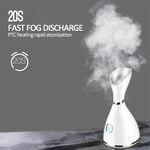 Nano Vapeur Visage Portable Nano Pulvérisateur Hydratant Visage Steamer Beauté Vapeur Humidificateur Spa Sauna Facial Vapeur Blanc